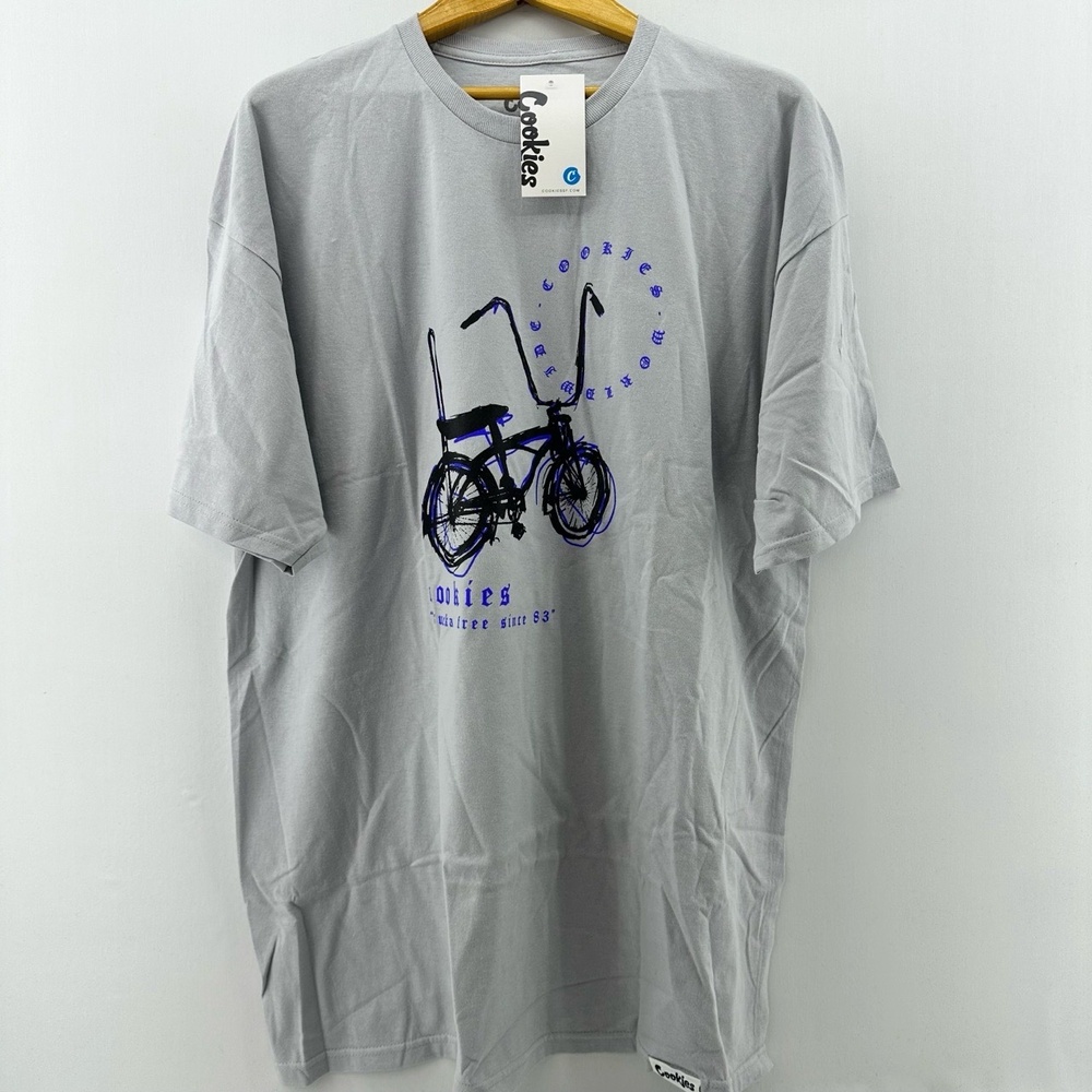 Cookies SF “Sucka Free Since 83” Graphic T-Shirt Gray 2XL NWT‎